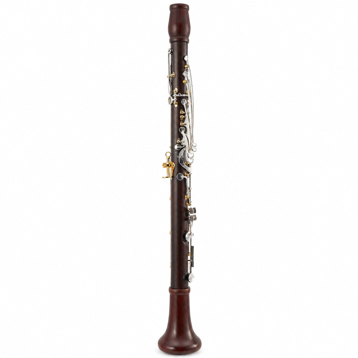 Backun MoBa Professional Bb Clarinet in Cocobolo with Silver Keys, Gold Posts