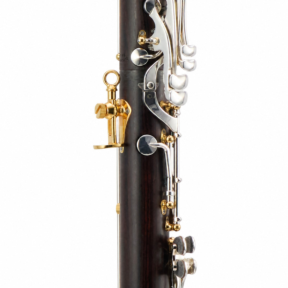 Backun MoBa Professional Bb Clarinet in Cocobolo with Silver Keys, Gold Posts