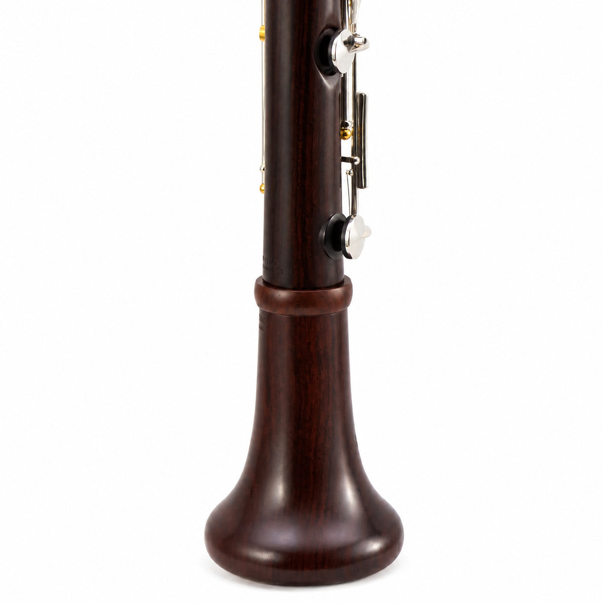 Backun MoBa Professional Bb Clarinet in Cocobolo with Silver Keys, Gold Posts