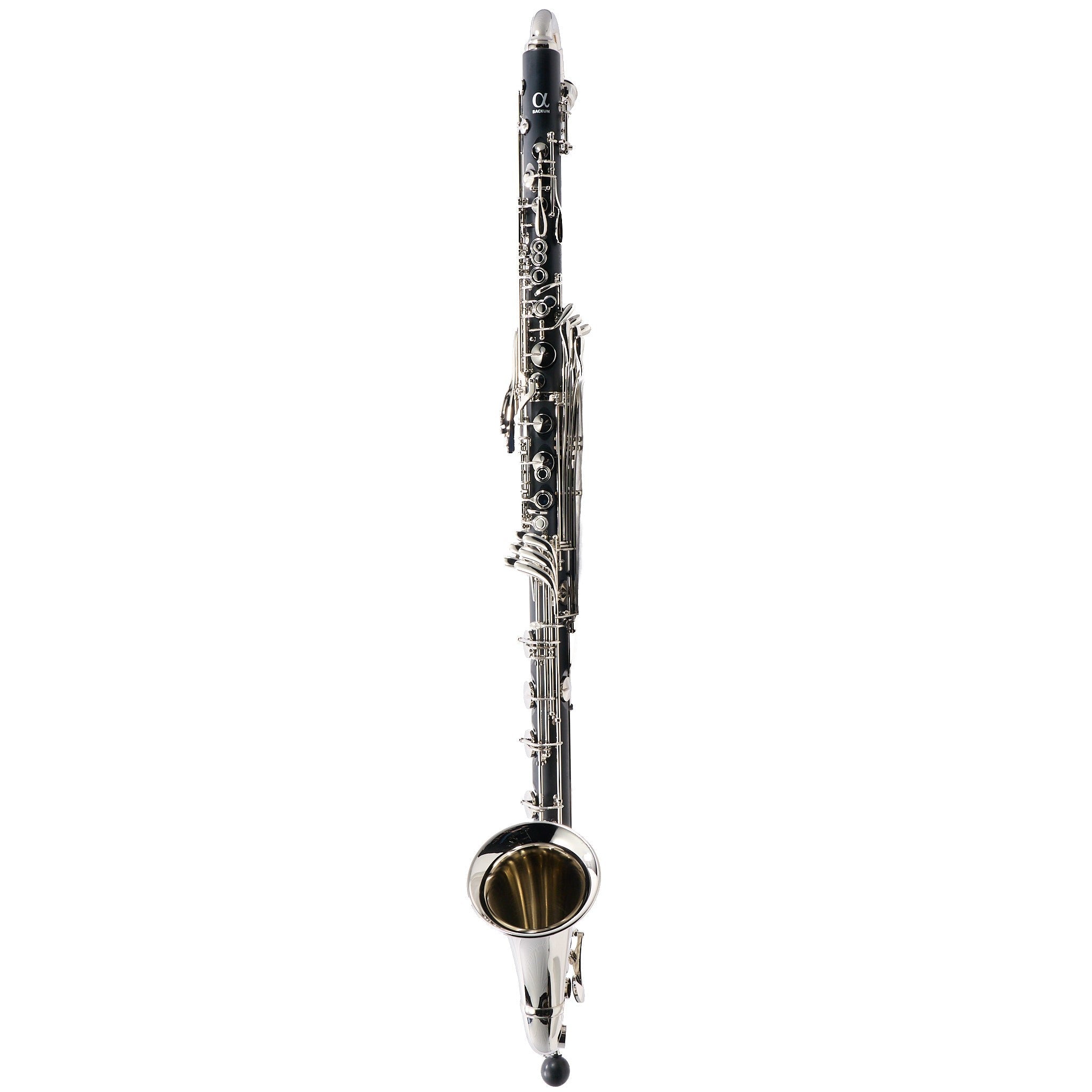 Backun Model BCLBBALPHA-C-NK-ABS 'Alpha' Bass Clarinet