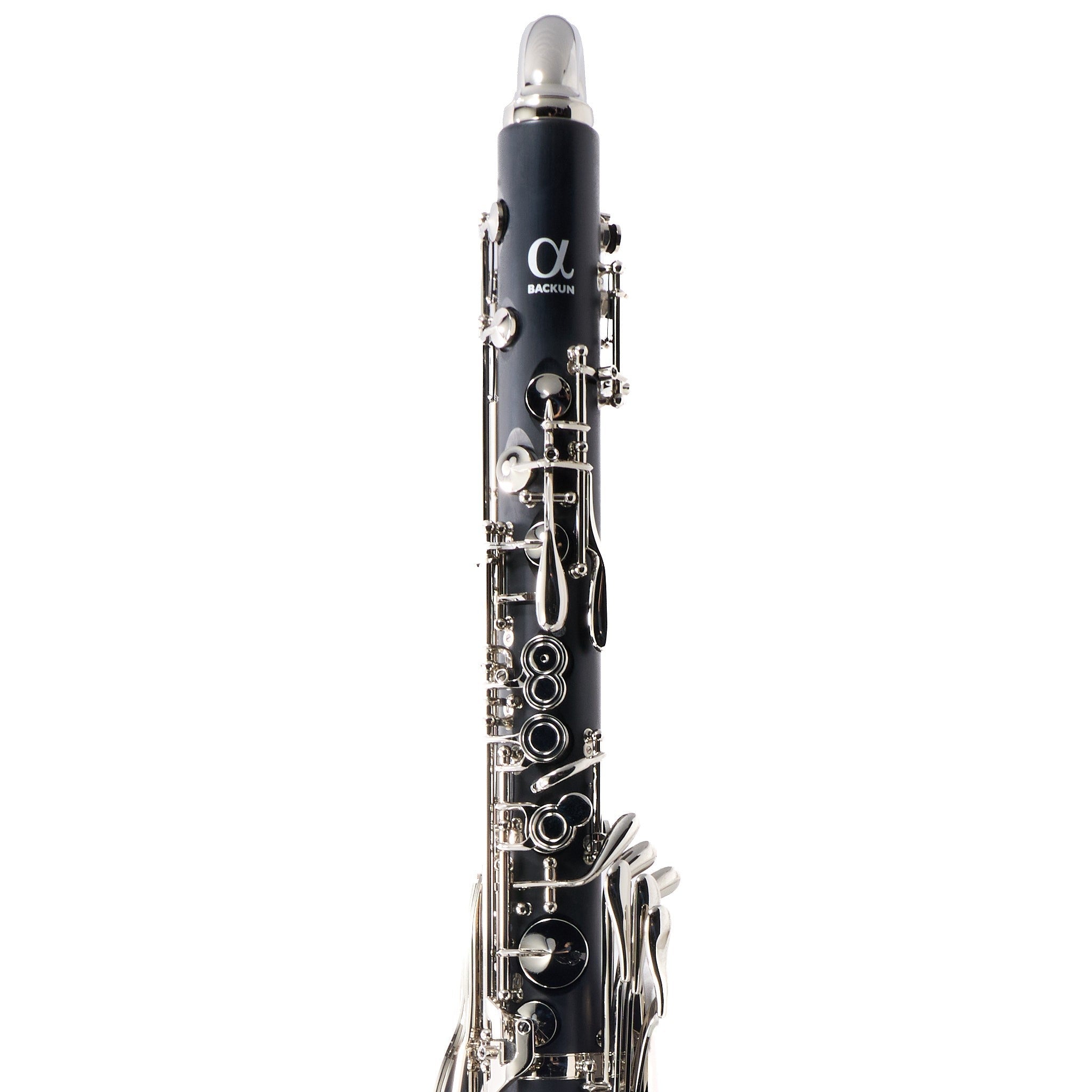 Backun Model BCLBBALPHA-C-NK-ABS 'Alpha' Bass Clarinet
