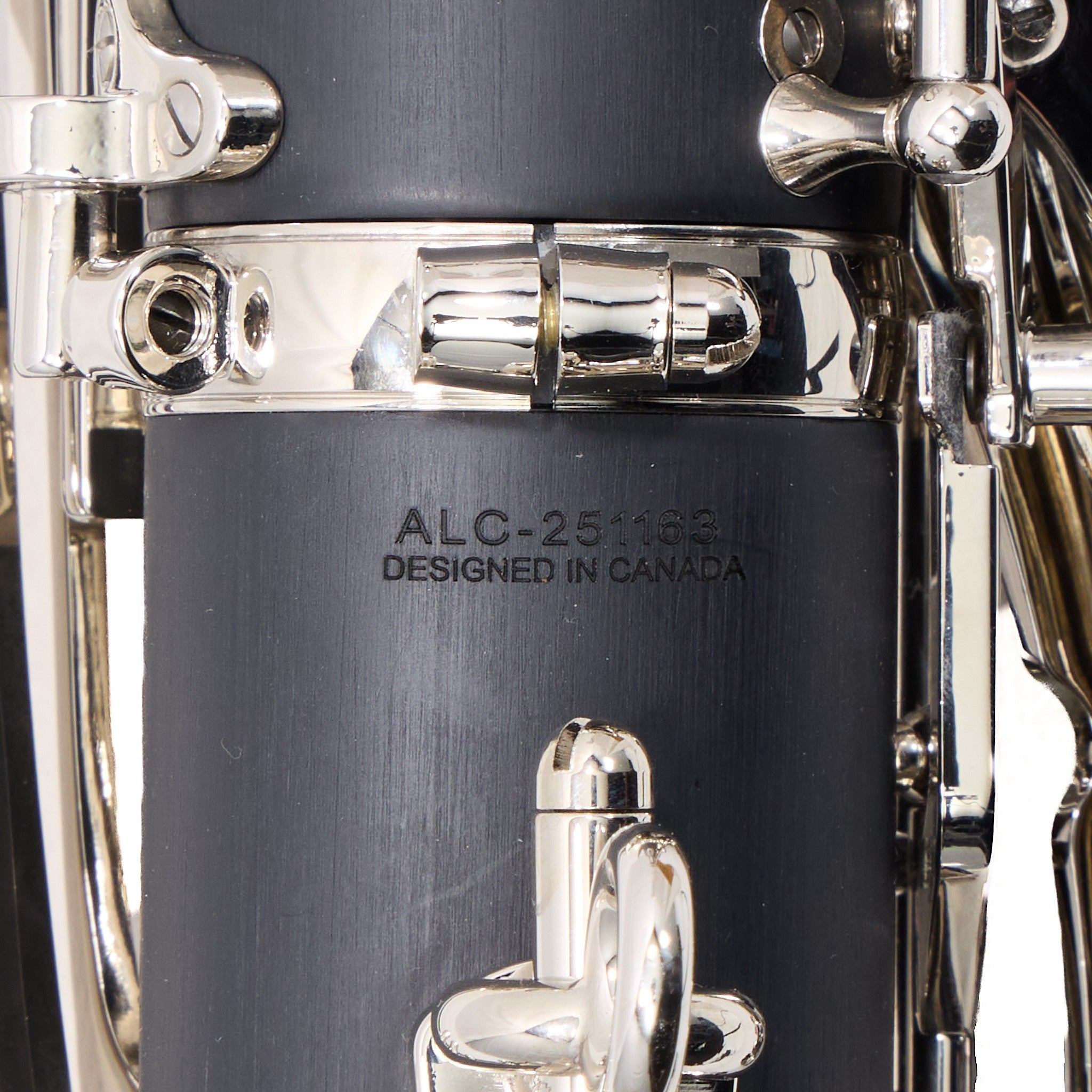 Backun Model BCLBBALPHA-C-NK-ABS 'Alpha' Bass Clarinet