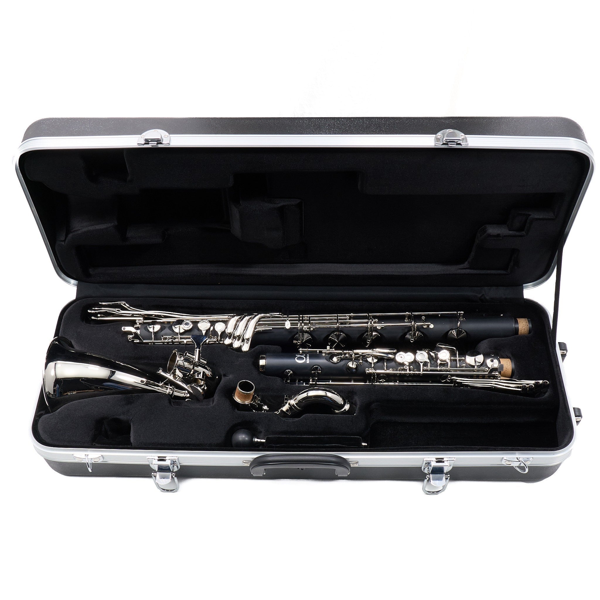 Backun Model BCLBBALPHA-C-NK-ABS 'Alpha' Bass Clarinet