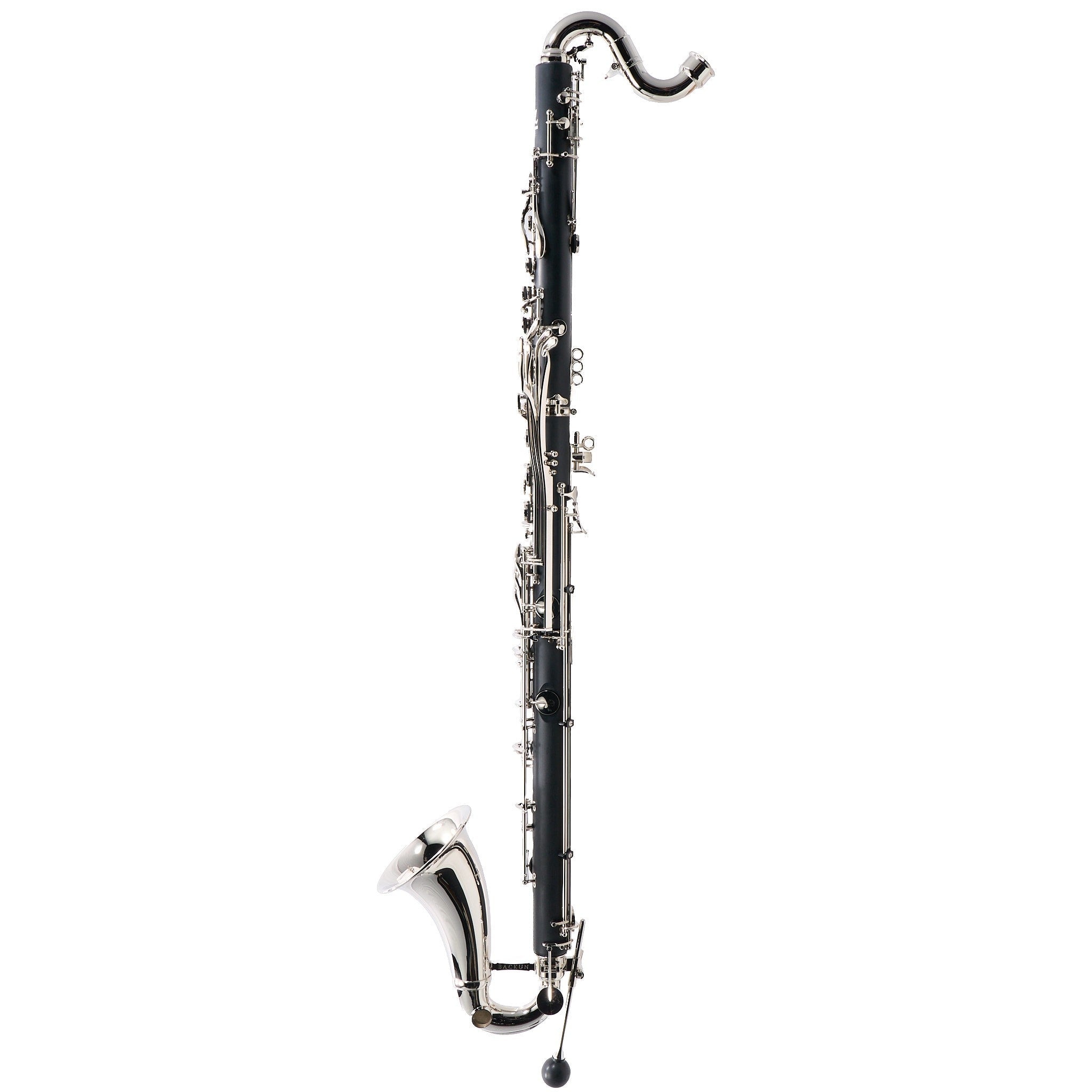 Backun Model BCLBBALPHA-C-NK-ABS 'Alpha' Bass Clarinet