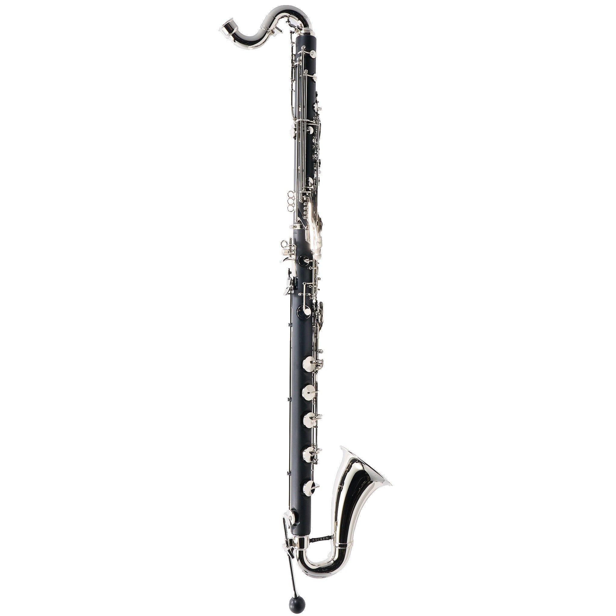 Backun Model BCLBBALPHA-C-NK-ABS 'Alpha' Bass Clarinet