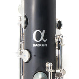 Backun Model BCLBBALPHA-C-SKZ 'Alpha' Student Low C Bass Clarinet OPEN BOX