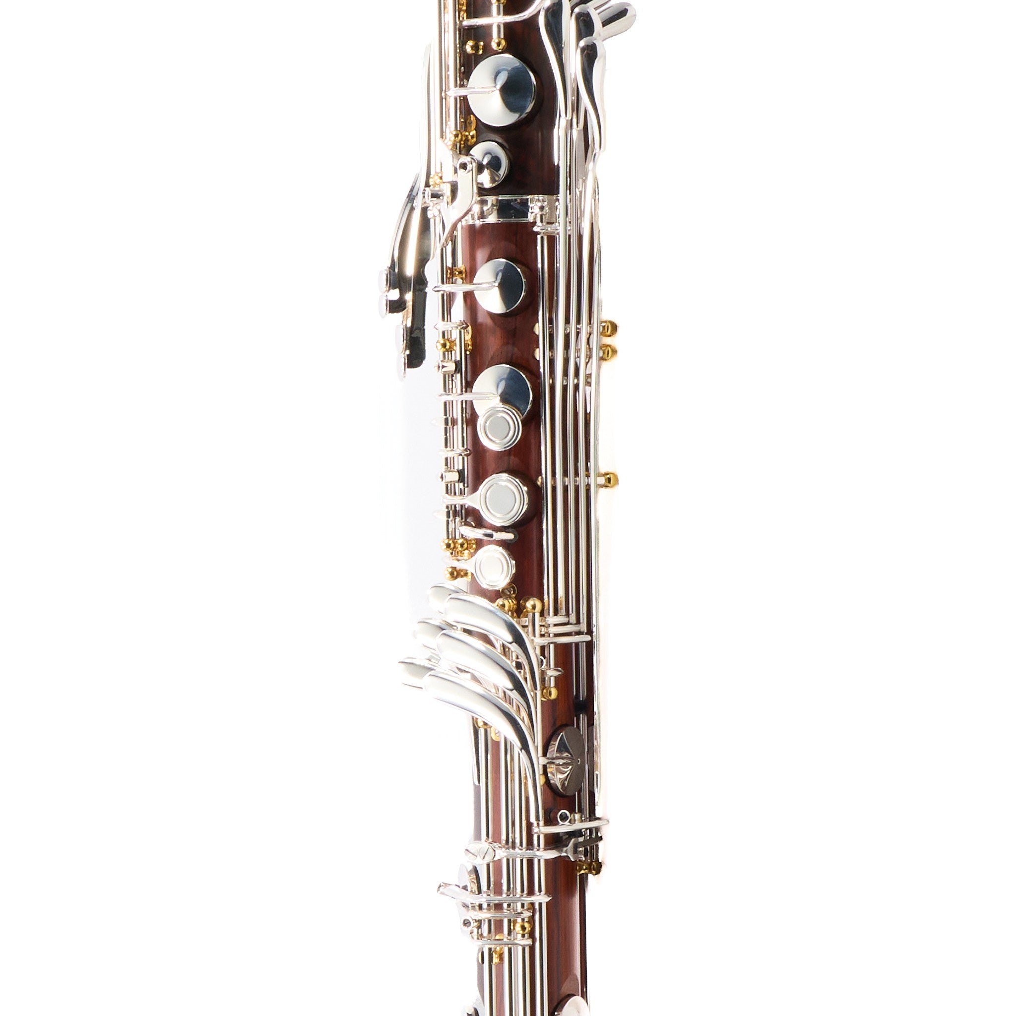Backun Model BCLBBQC-C-SKG Q-Series Bass Clarinet in Cocobolo