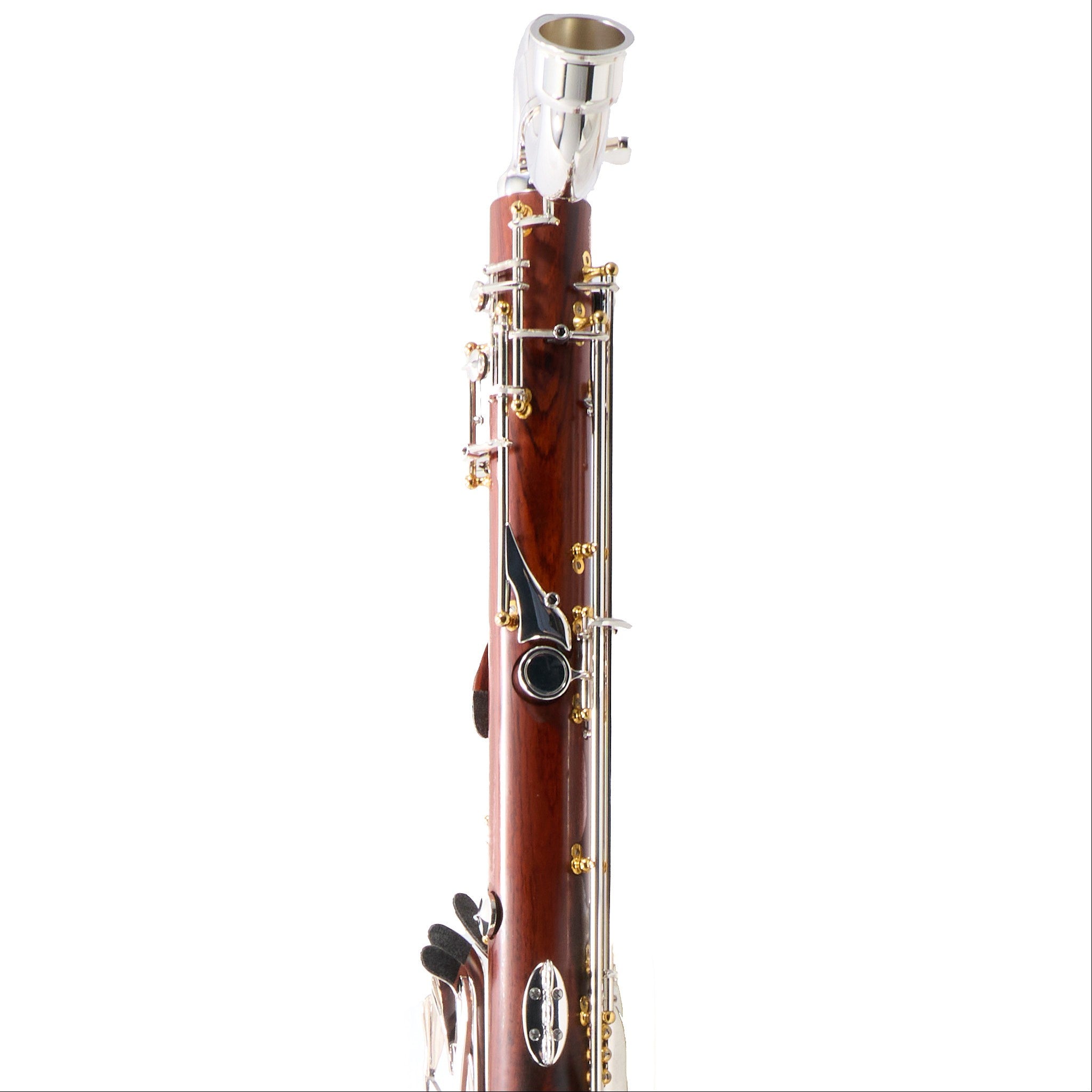 Backun Model BCLBBQC-C-SKG Q-Series Bass Clarinet in Cocobolo