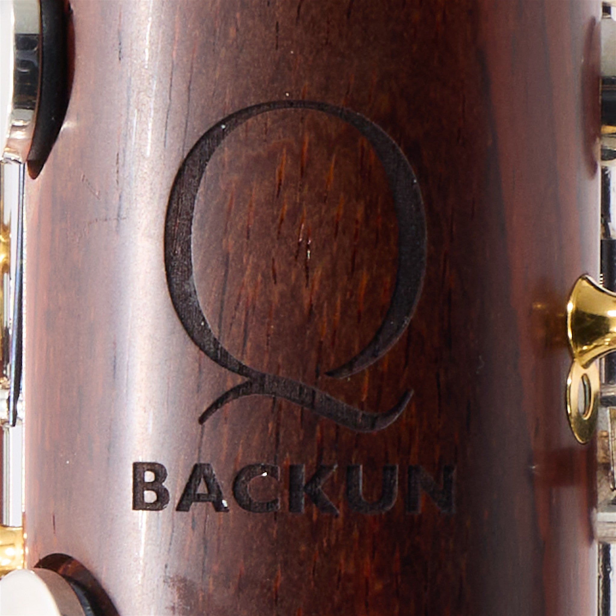 Backun Model BCLBBQC-C-SKG Q-Series Bass Clarinet in Cocobolo