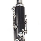 Backun Model BCLBBQG-C-SK Q-Series Grenadilla Bass Clarinet SN QLC0300 OPEN BOX