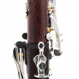 Backun Model BCLBQC-SKGE Q-Series Bb Clarinet in Cocobolo SN Q22315 OPEN BOX