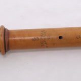 Baumann Early 19th Century Oboe Top Joint HISTORIC COLLECTION