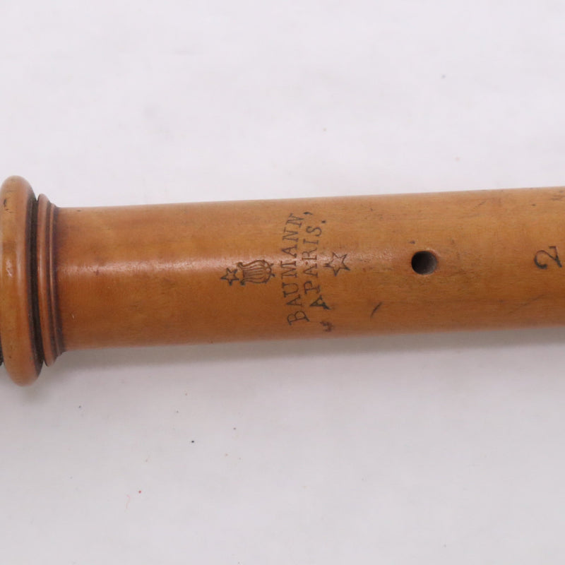Baumann Early 19th Century Oboe Top Joint HISTORIC COLLECTION- for sale at BrassAndWinds.com