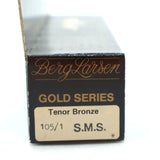 Berg Larsen 105/1 SMS Bronze Tenor Saxophone Mouthpiece SUPERB CONDITION