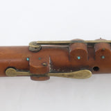 Bilton of London Bb Boxwood Clarinet Circa 1830 HISTORIC COLLECTION