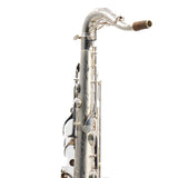 Buescher 400 Top Hat & Cane Tenor Saxophone in Satin Silver SN 309409 EXQUISITE