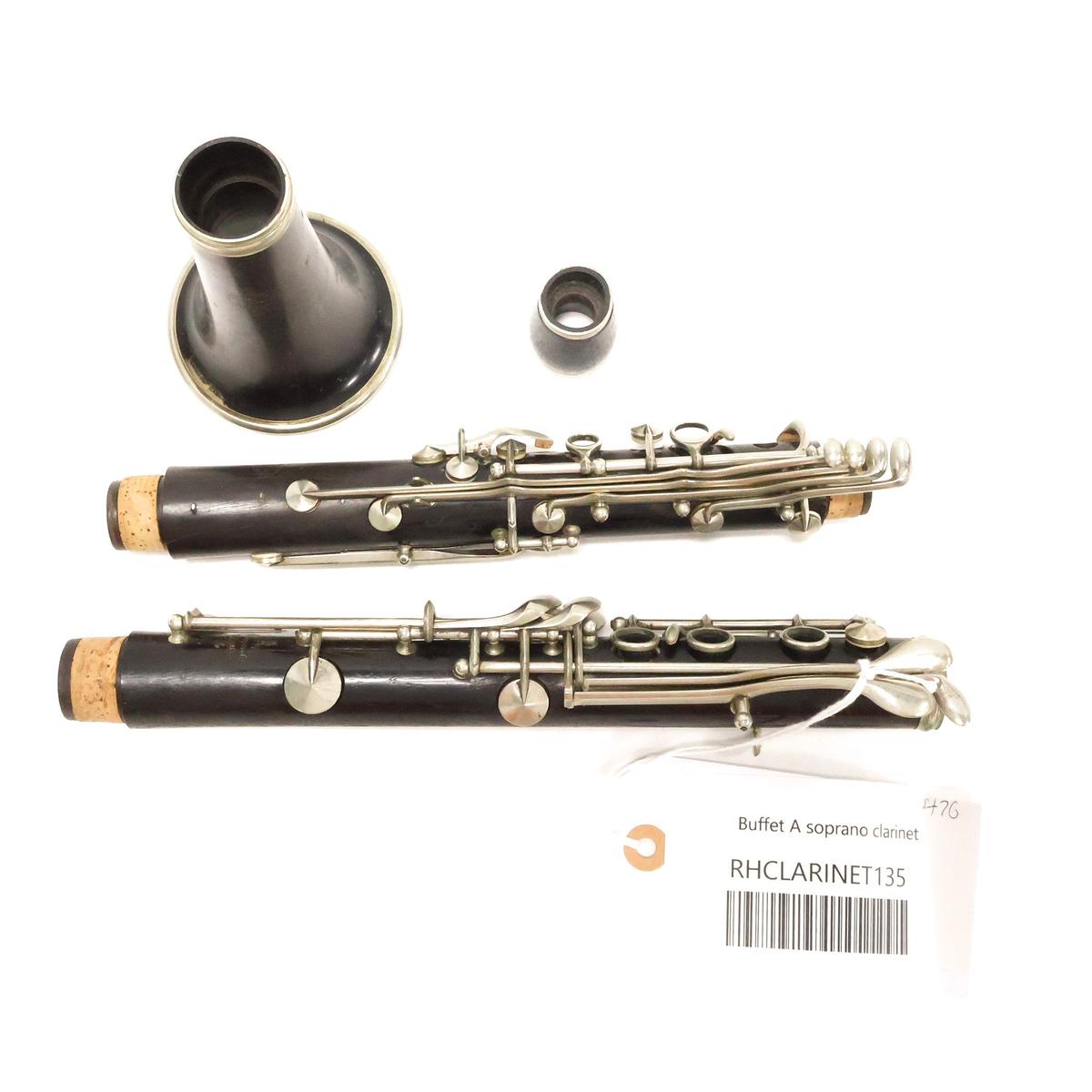 Buffet Crampon A Clarinet, Boehm System HISTORIC COLLECTION