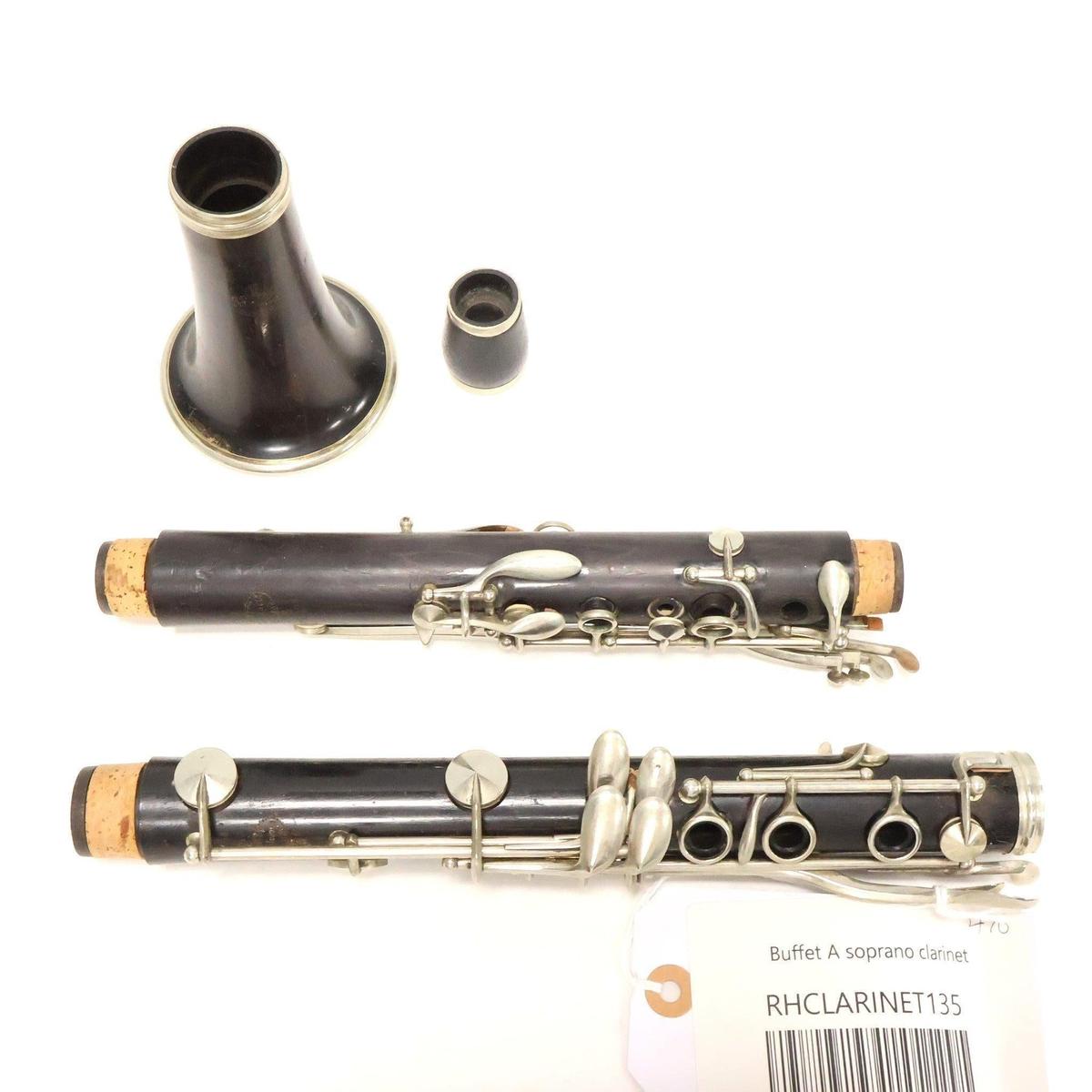 Buffet Crampon A Clarinet, Boehm System HISTORIC COLLECTION