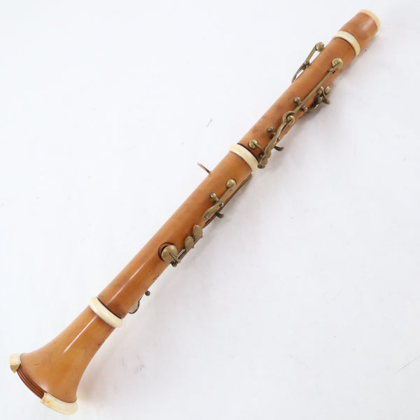 Buthod Thibouville Boxwood Bb Clarinet c. 1880 HISTORIC COLLECTION- for sale at BrassAndWinds.com