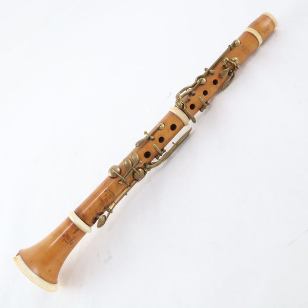 Buthod Thibouville Boxwood Bb Clarinet c. 1880 HISTORIC COLLECTION- for sale at BrassAndWinds.com