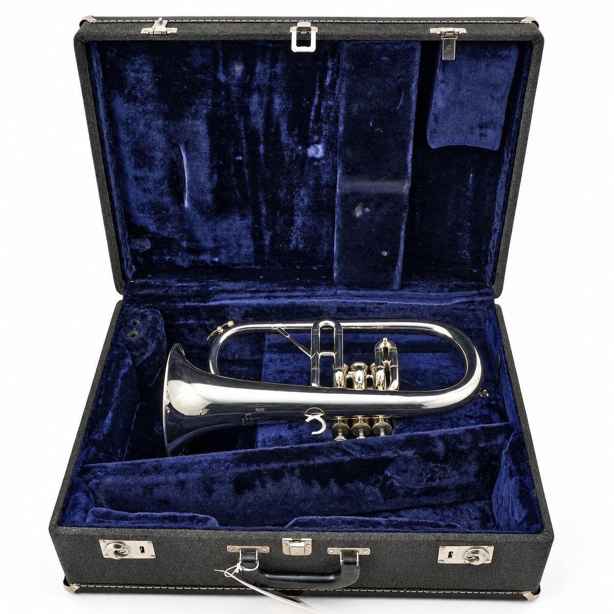 C.G. Conn 25A Professional Flugelhorn in Silver Plate