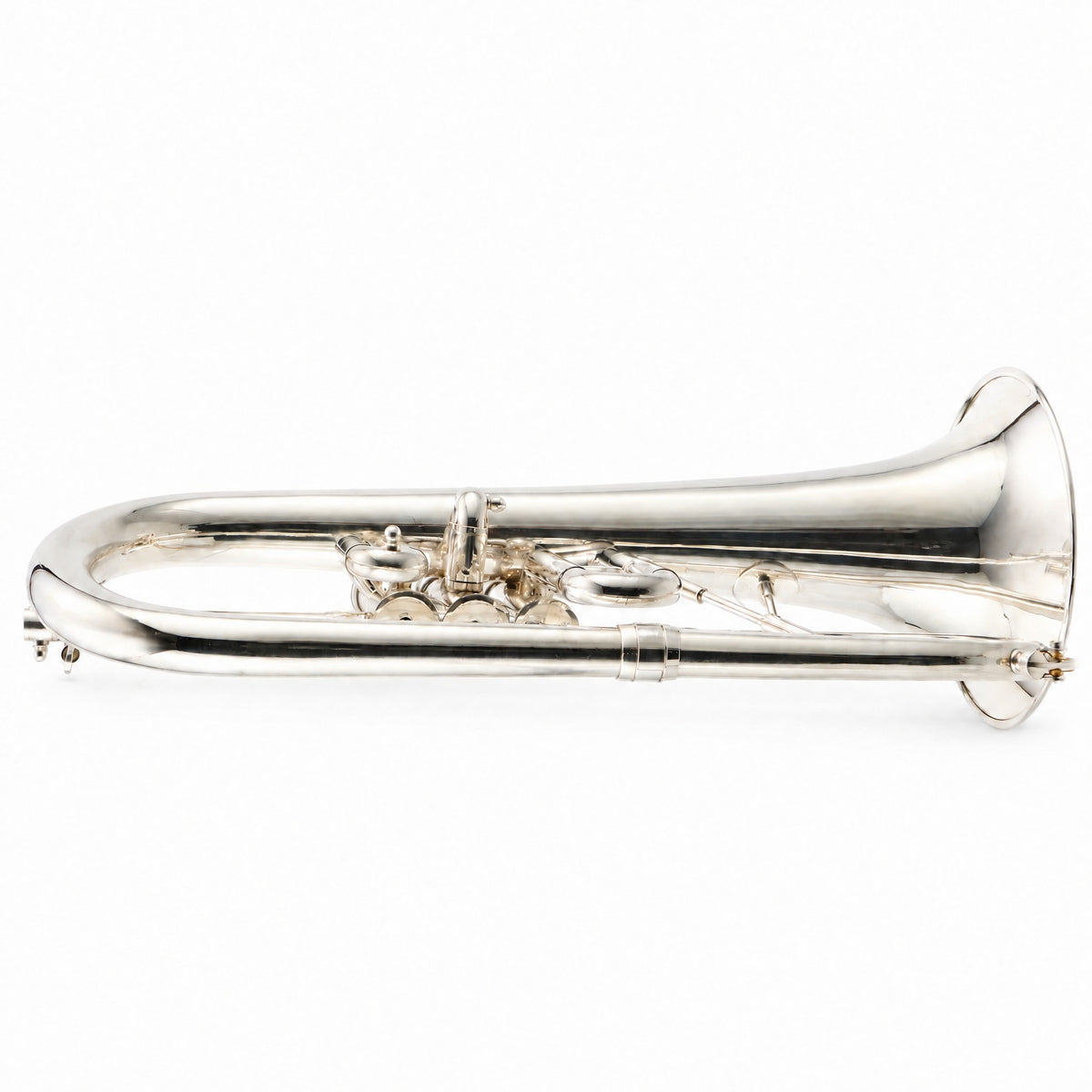 C.G. Conn 25A Professional Flugelhorn in Silver Plate