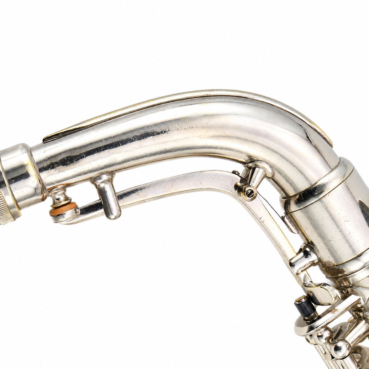 C.G. Conn Transitional Professional Alto Saxophone in Silver Plate