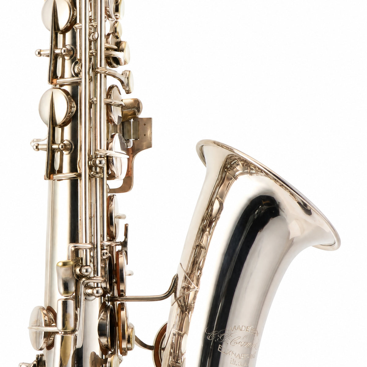 C.G. Conn Transitional Professional Alto Saxophone in Silver Plate