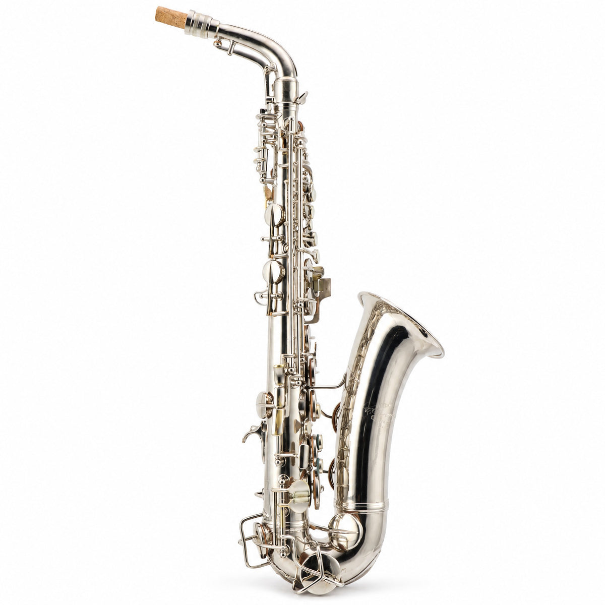 C.G. Conn Transitional Professional Alto Saxophone in Silver Plate