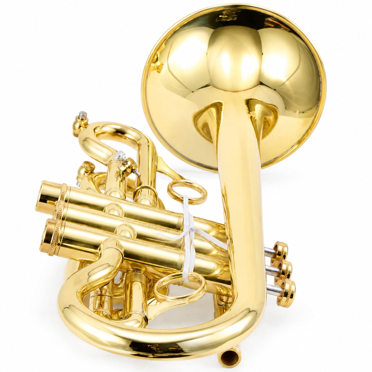 CarolBrass 7772R Professional C Cornet in Clear Lacquer