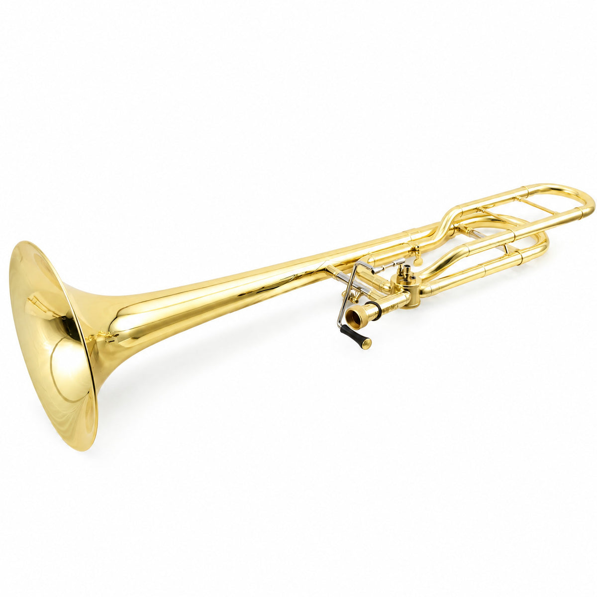 CarolBrass CTB-3039-YSS Bb/F Intermediate Tenor Trombone in Clear Lacquer