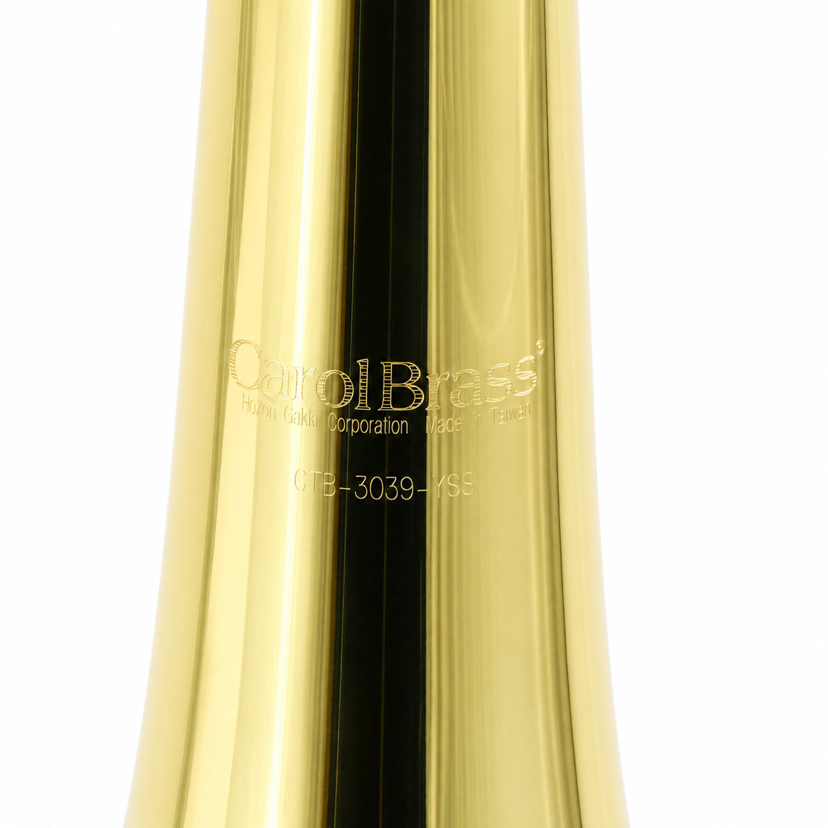 CarolBrass CTB-3039-YSS Bb/F Intermediate Tenor Trombone in Clear Lacquer