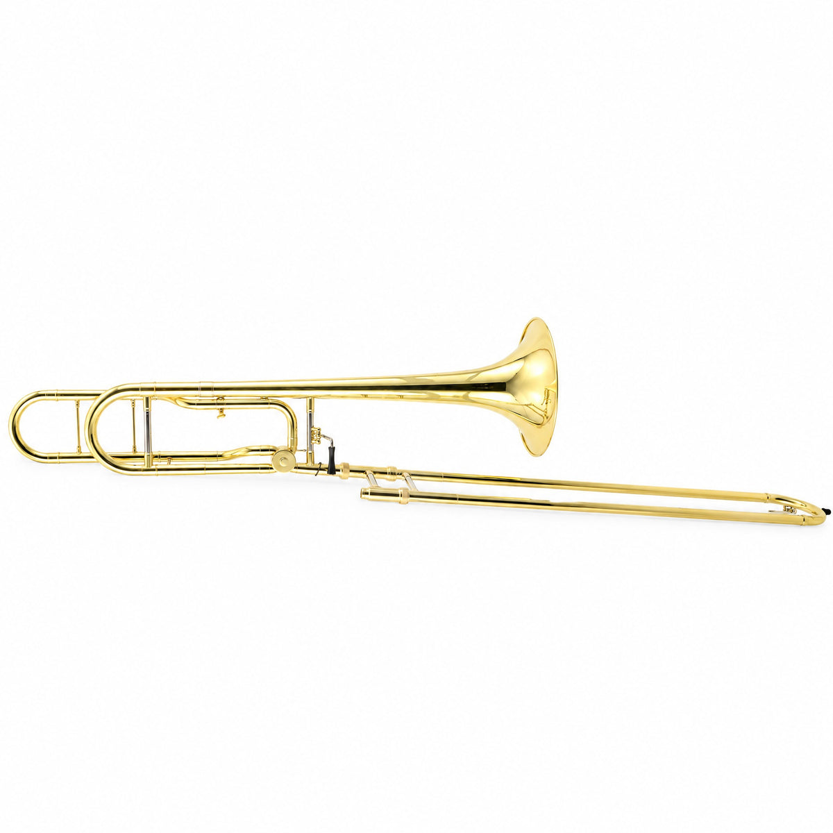 CarolBrass CTB-3039-YSS Bb/F Intermediate Tenor Trombone in Clear Lacquer