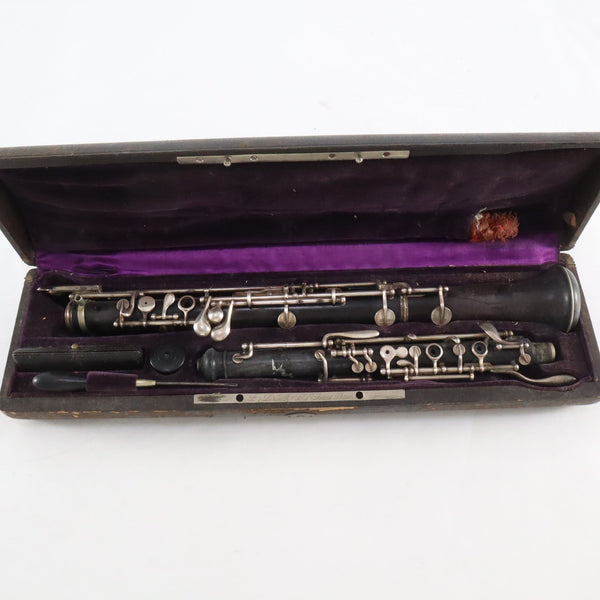 Early Loree Oboe Triebert Systeme 5 SN J32 HISTORIC COLLECTION- for sale at BrassAndWinds.com