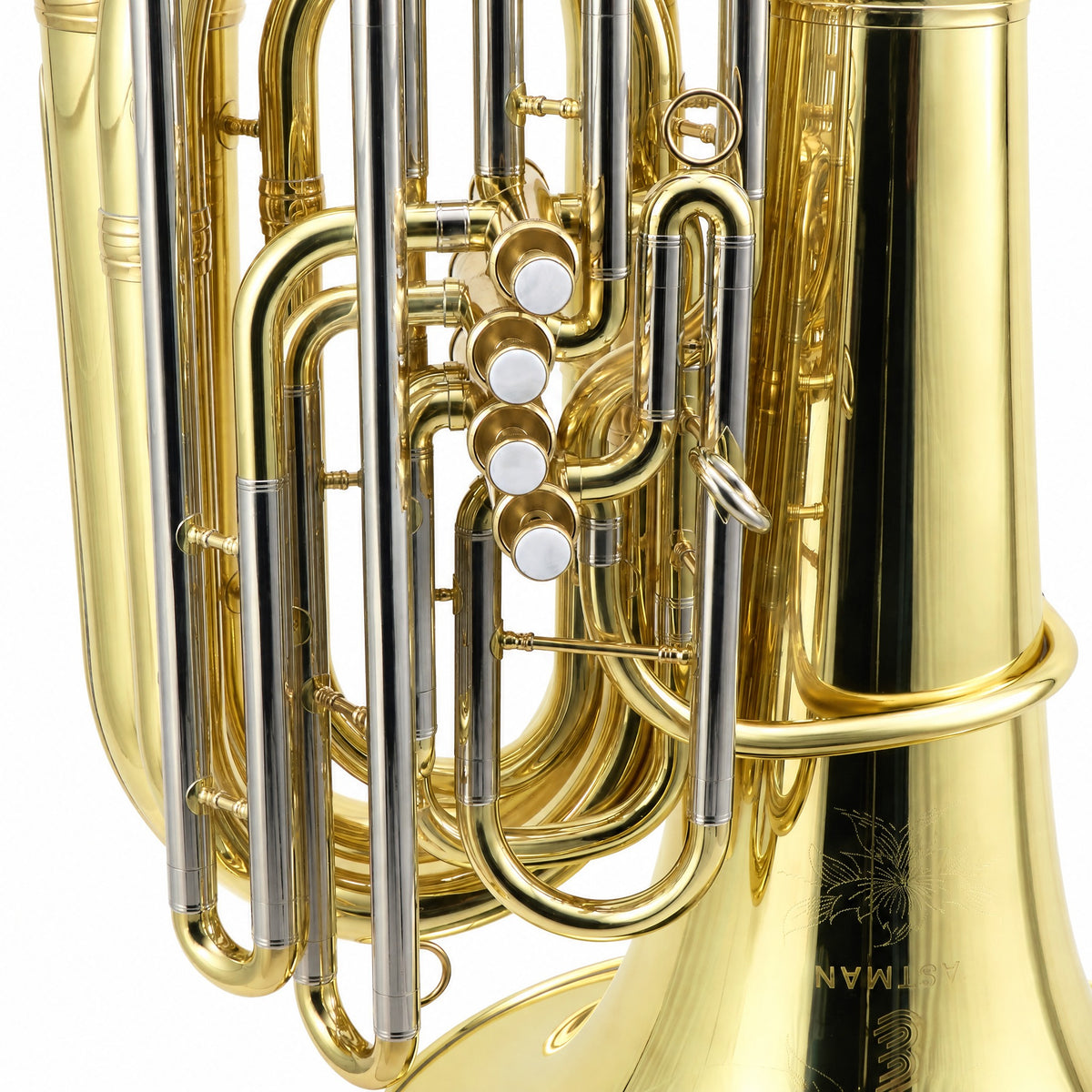 Eastman EBB622 Professional 4/4 BBb Tuba in Clear Lacquer