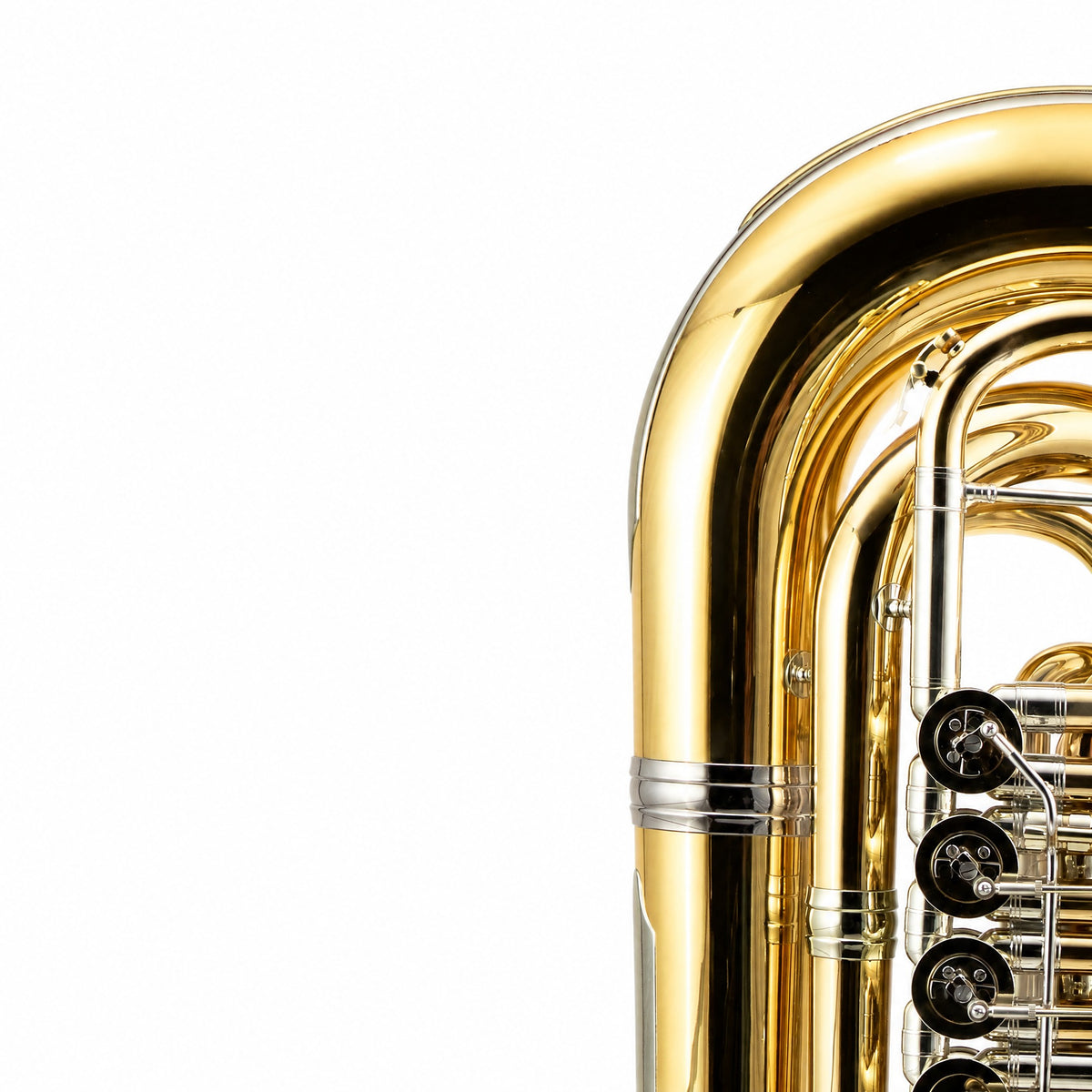 Eastman EBB825VG Professional 5/4 BBb Tuba in Gold Brass