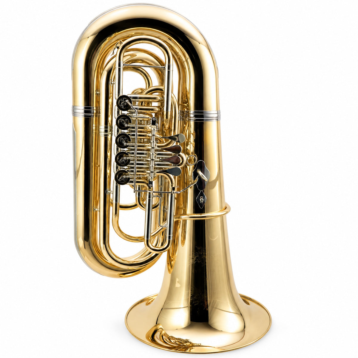 Eastman EBB825VG Professional 5/4 BBb Tuba in Gold Brass