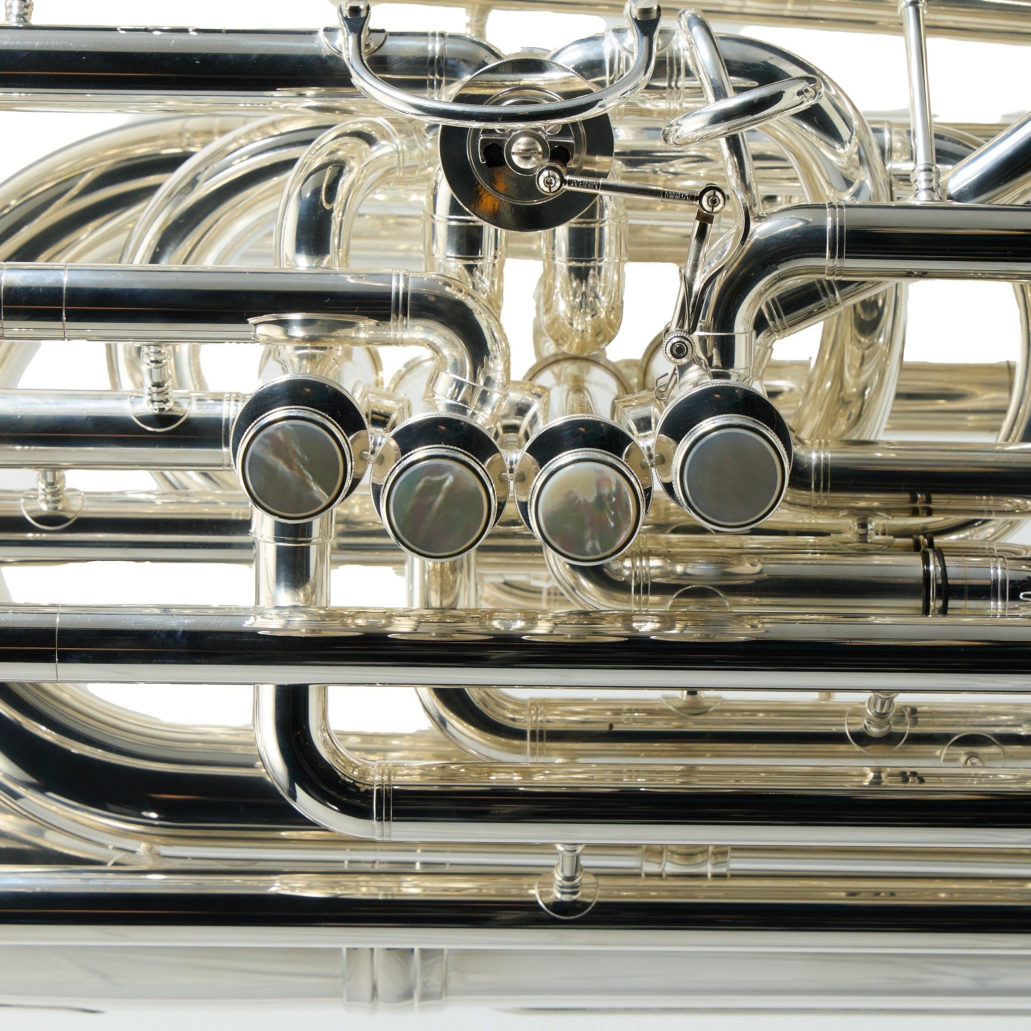 Eastman EBC834S Professional 5/4 CC Tuba in Silver Plate