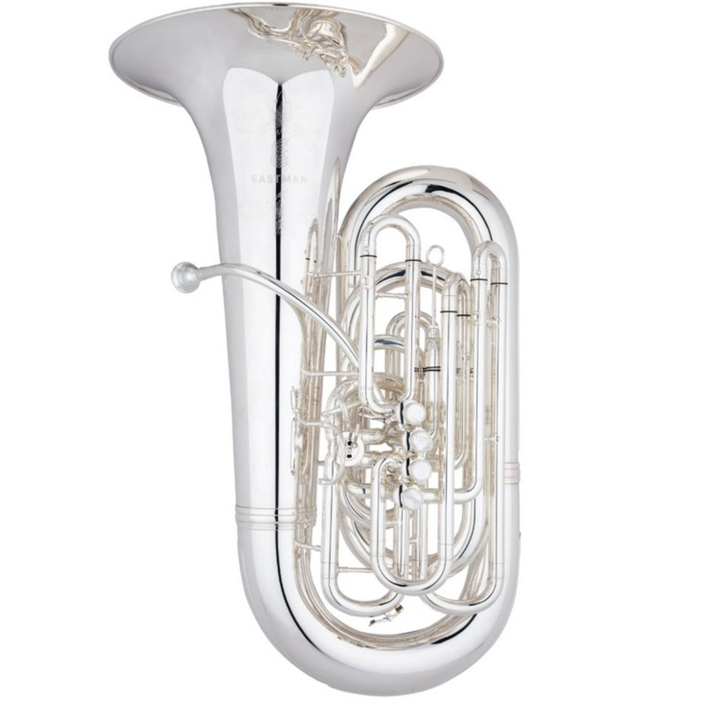 Eastman EBC834S Professional 5/4 CC Tuba in Silver Plate