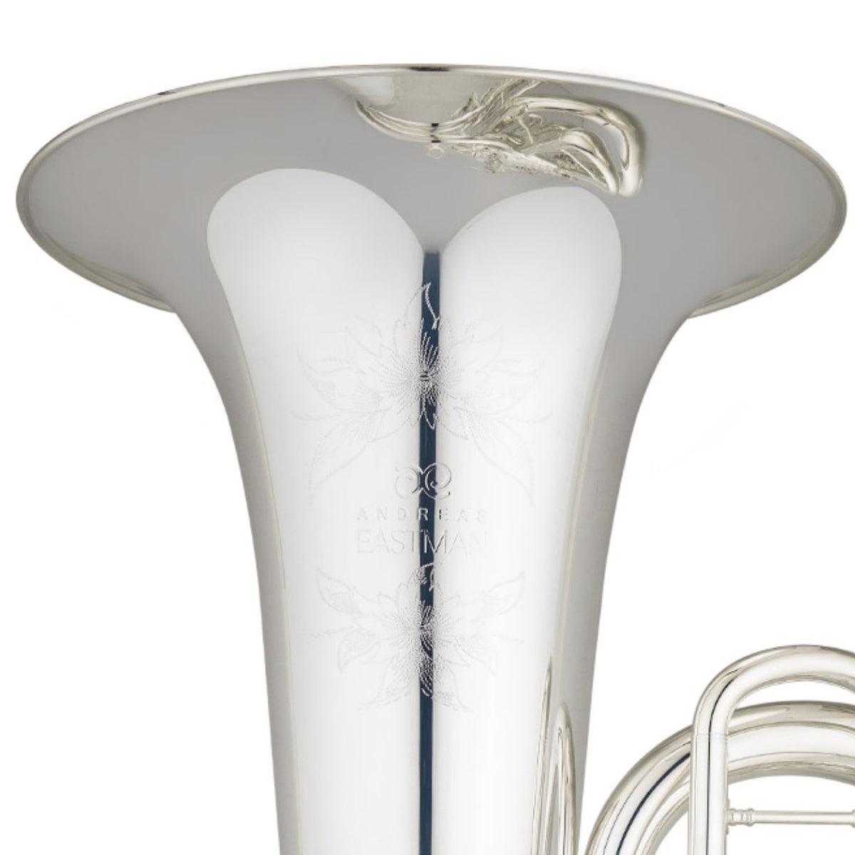 Eastman EBF866S Professional 6-Valve 4/4 F Tuba in Silver Plate