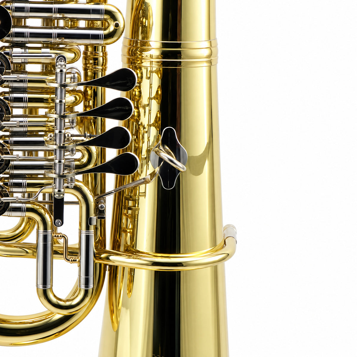 Eastman EBF867A Professional F Tuba in Clear Lacquer
