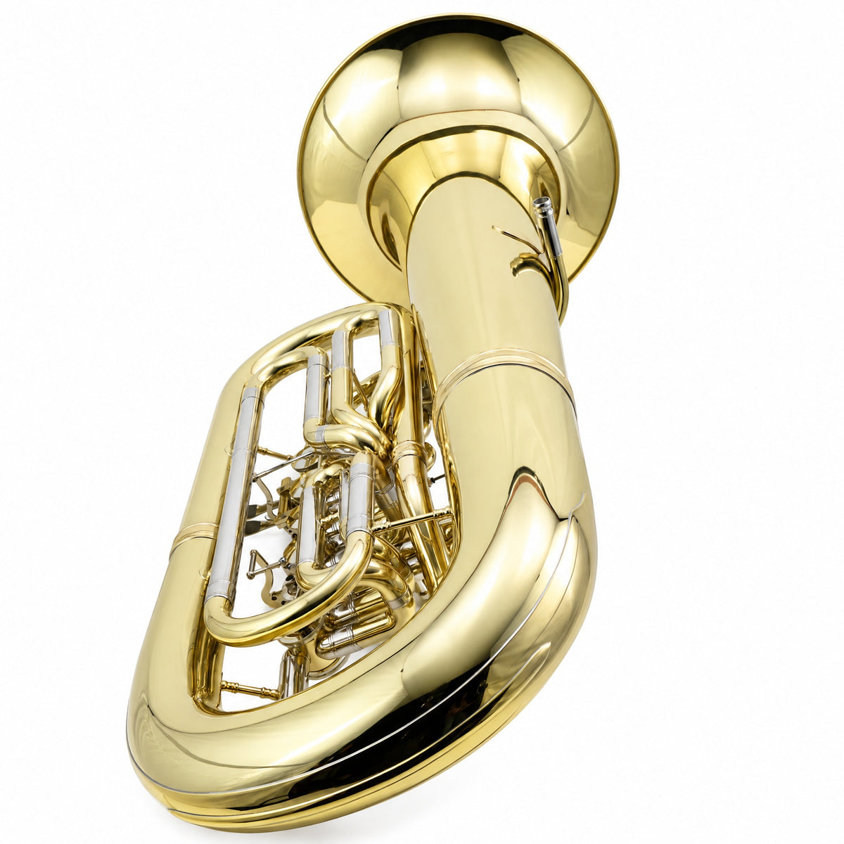 Eastman EBF867A Professional F Tuba in Clear Lacquer