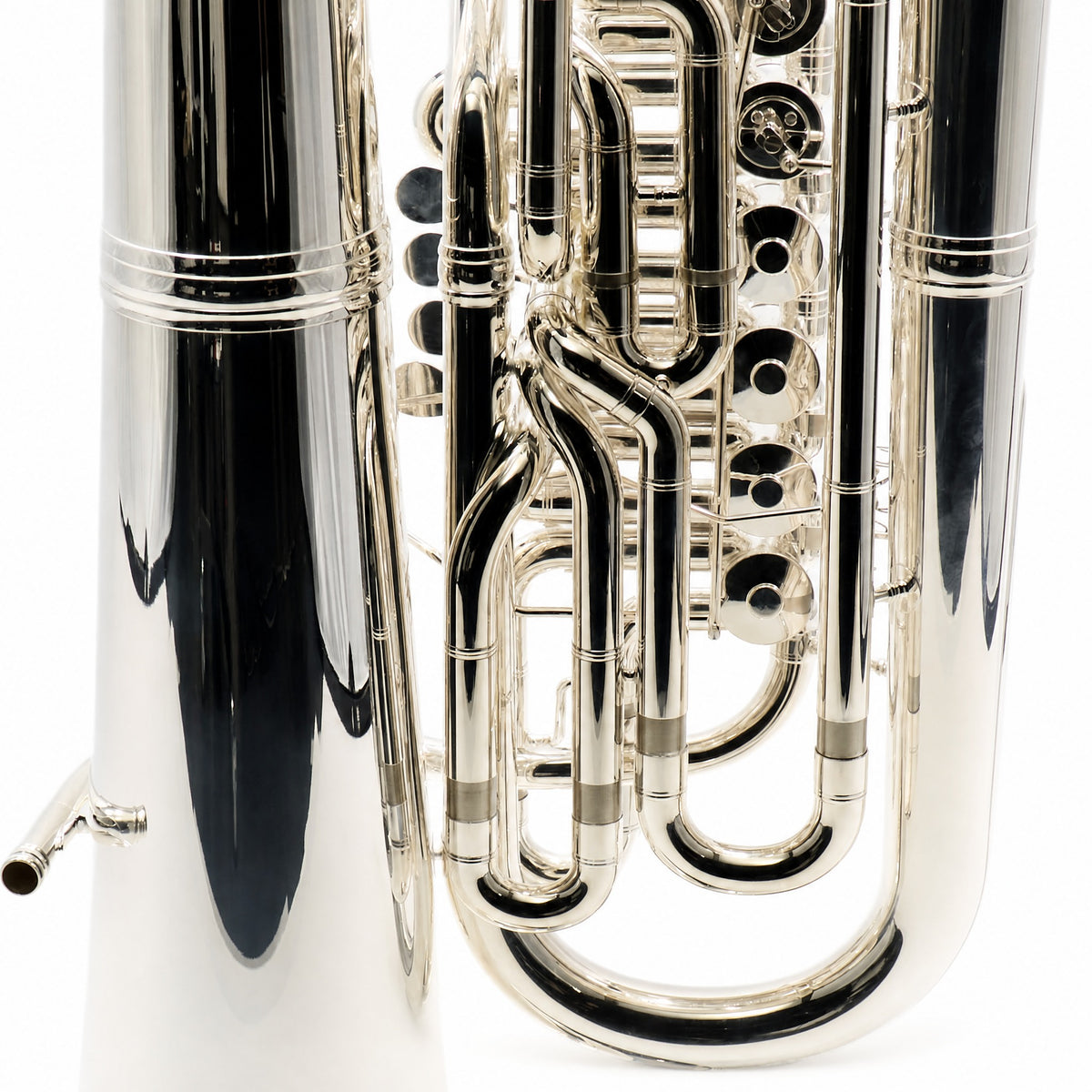 Eastman EBF867S Professional F Tuba in Silver Plate