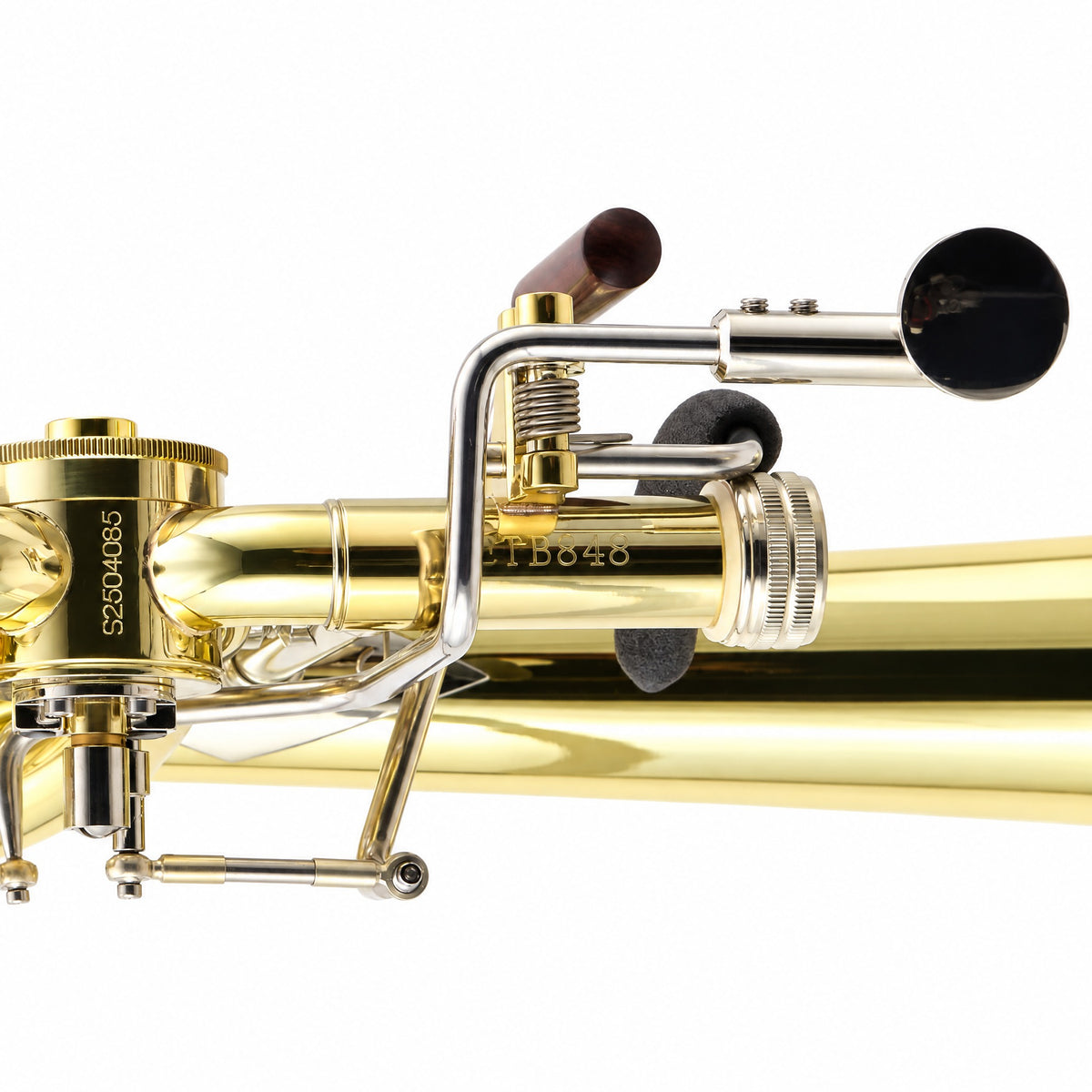 Eastman ETB848 Professional Bass Trombone in Clear Lacquer