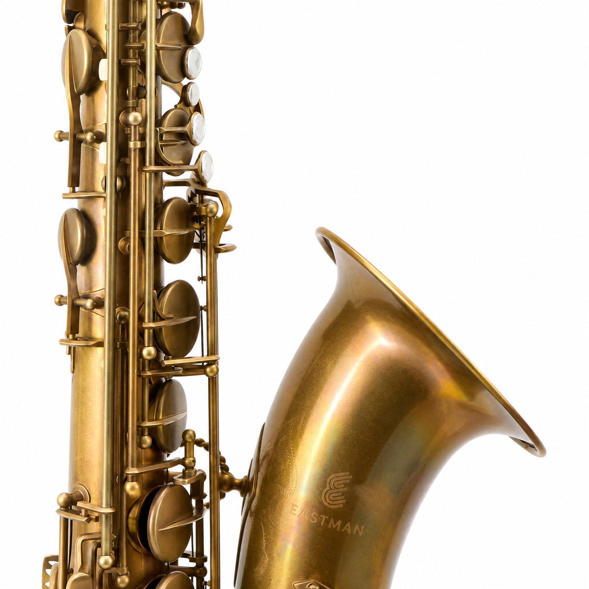 Eastman ETS852 '52nd Street' Bb Tenor Saxophone in Unlacquered Brass