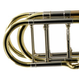 Eastman Model ETB849G Professional Bass Trombone with Axial Flow Valves OPEN BOX