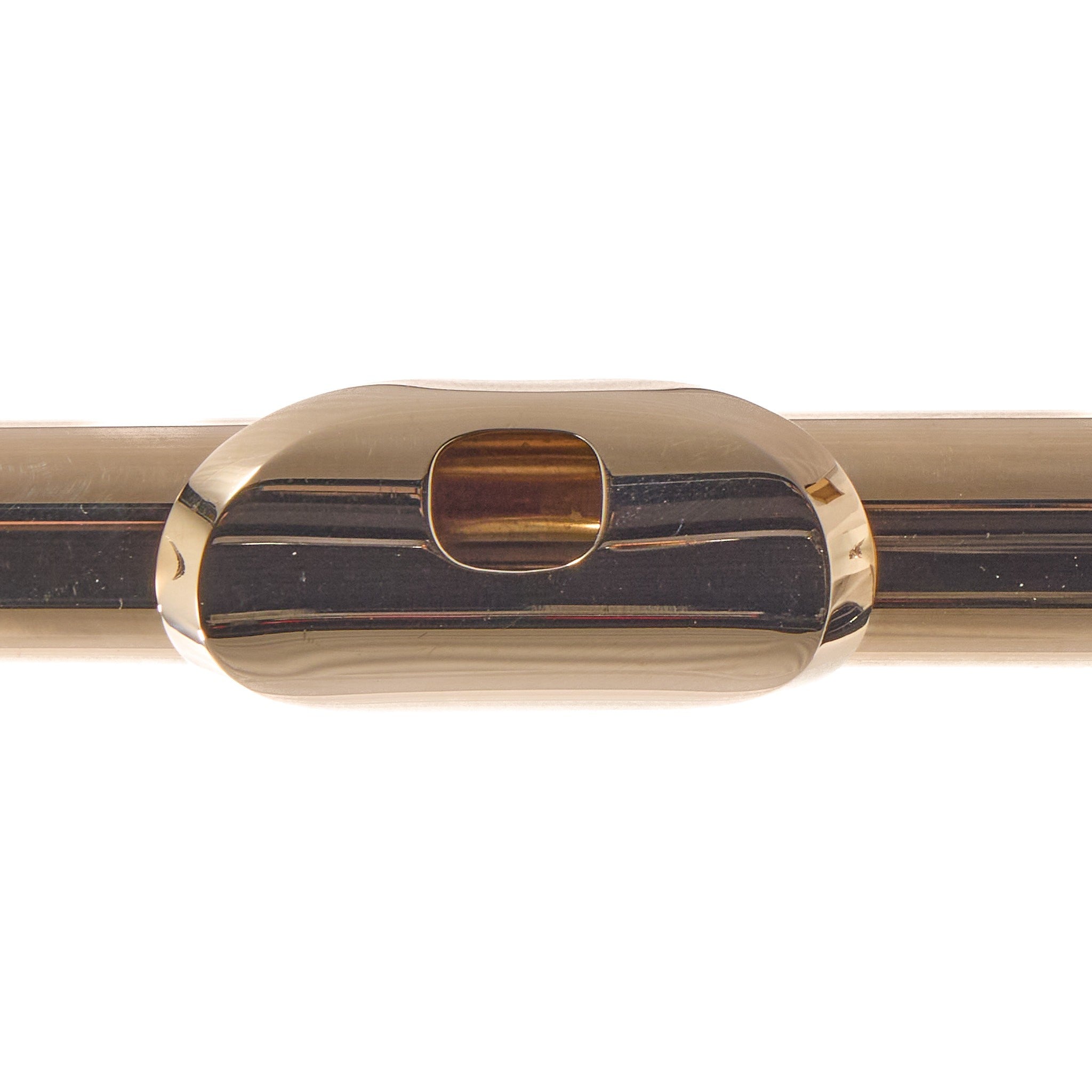 Geoghegan Handmade 14K Gold Flute with Silver Mechanism