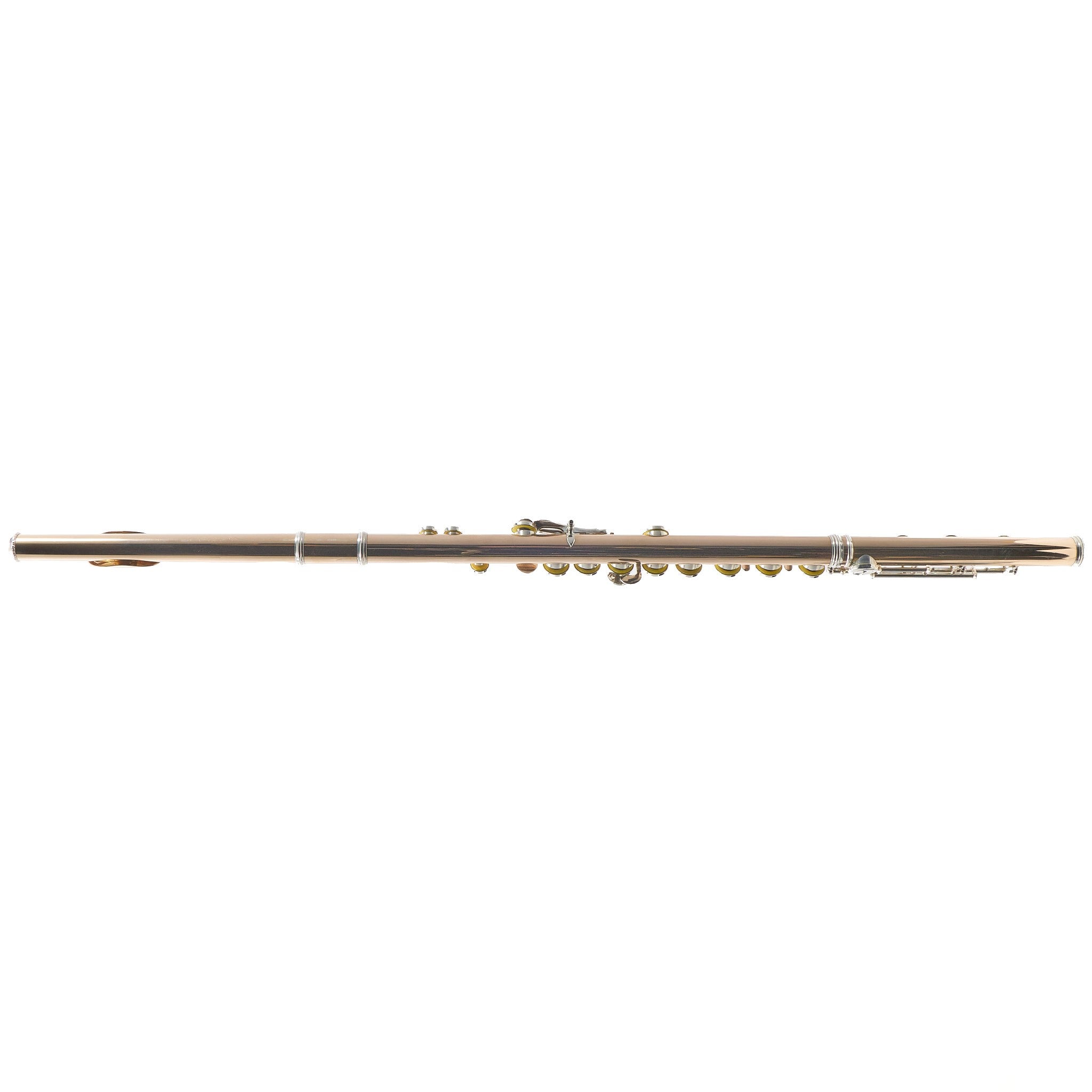 Geoghegan Handmade 14K Gold Flute with Silver Mechanism