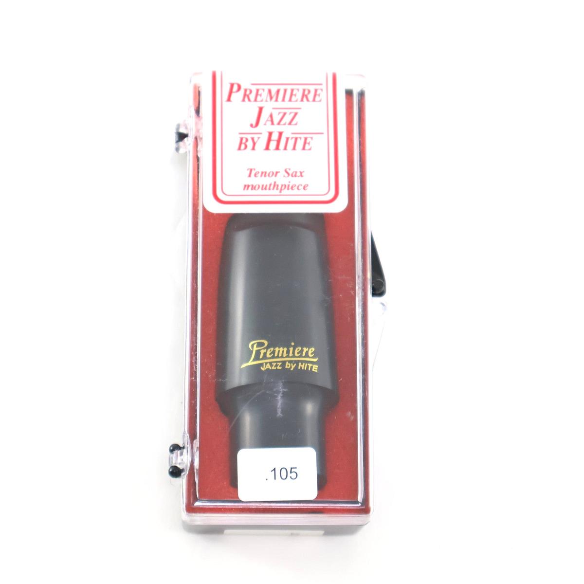 J&D Hite Model DH-118J .105" Premier Jazz Tenor Saxophone Mouthpiece