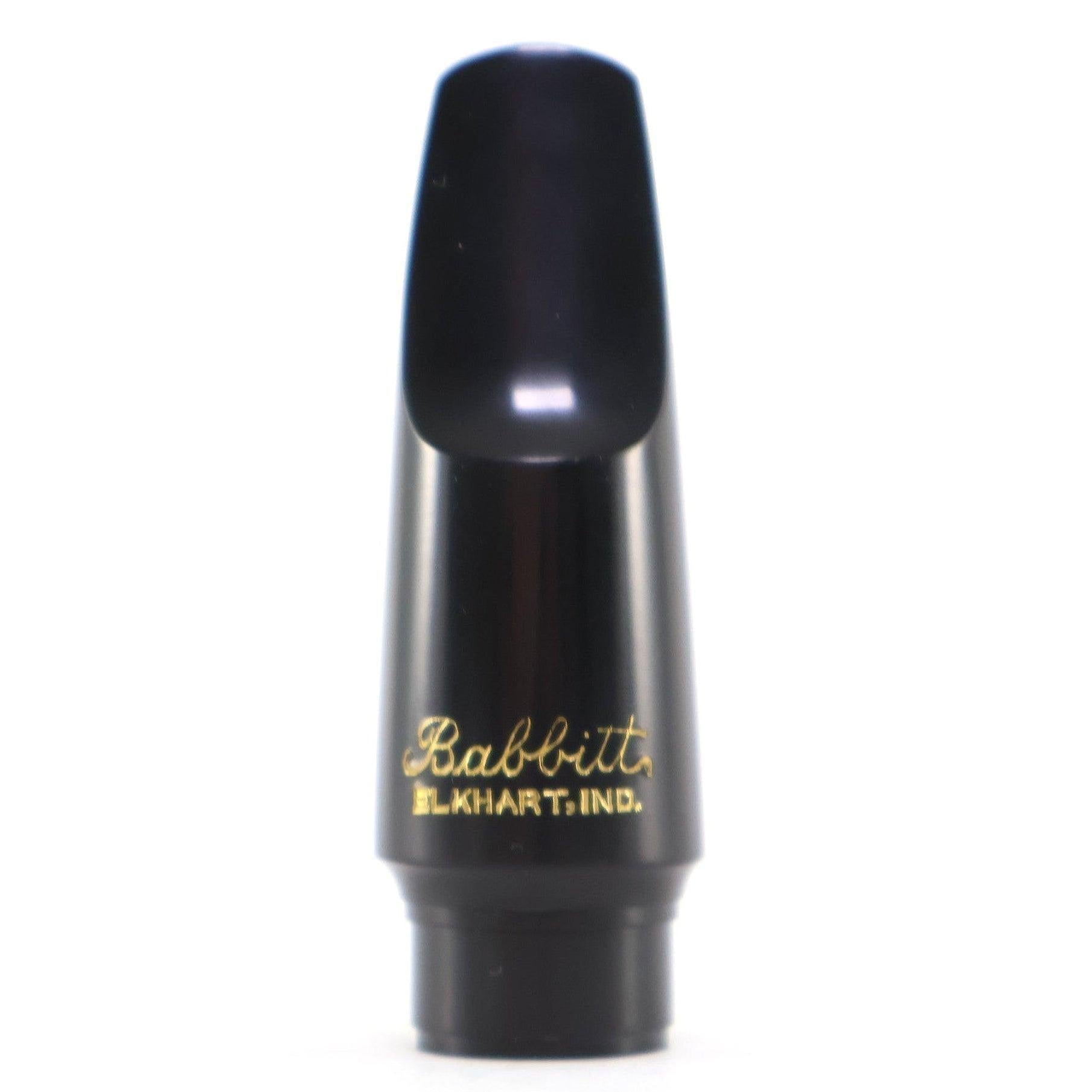 JJ Babbitt Hard Rubber 7* Alto Saxophone Mouthpiece
